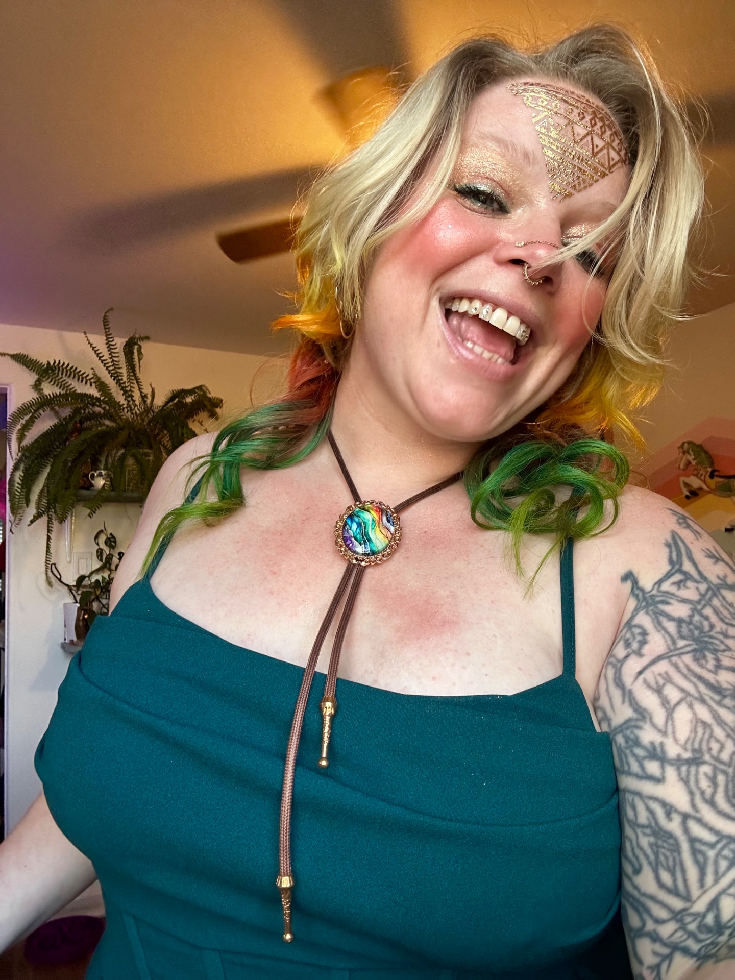 Lauren Potter, hair stylist and vivid color specialist at Elysian Salon & Spa in Jefferson Hills PA
